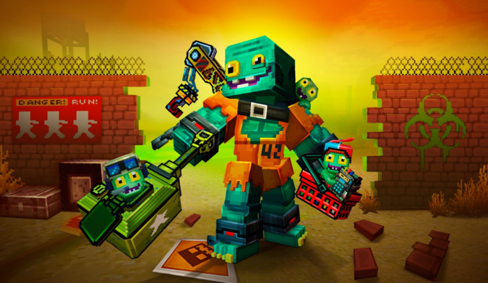 Pixel Gun 3D chế độ Zombie