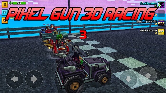 Racing Pixel Gun 3D